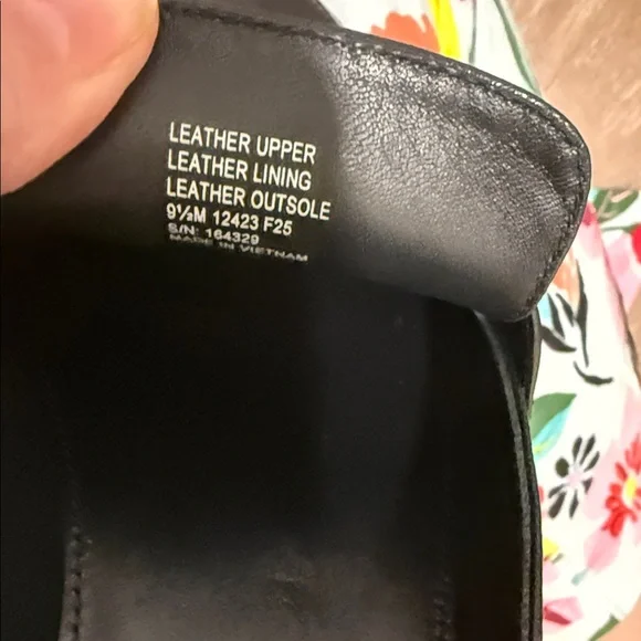 Tory Burch Black Pebbled Leather Penny Loafers - Picture 8 of 14